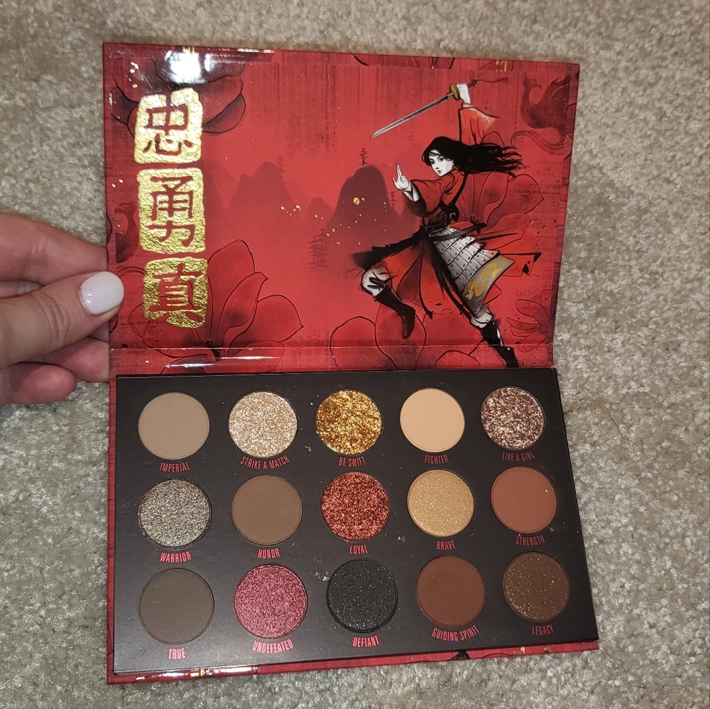 Mulan ColourPop Makeup Shadow Collection